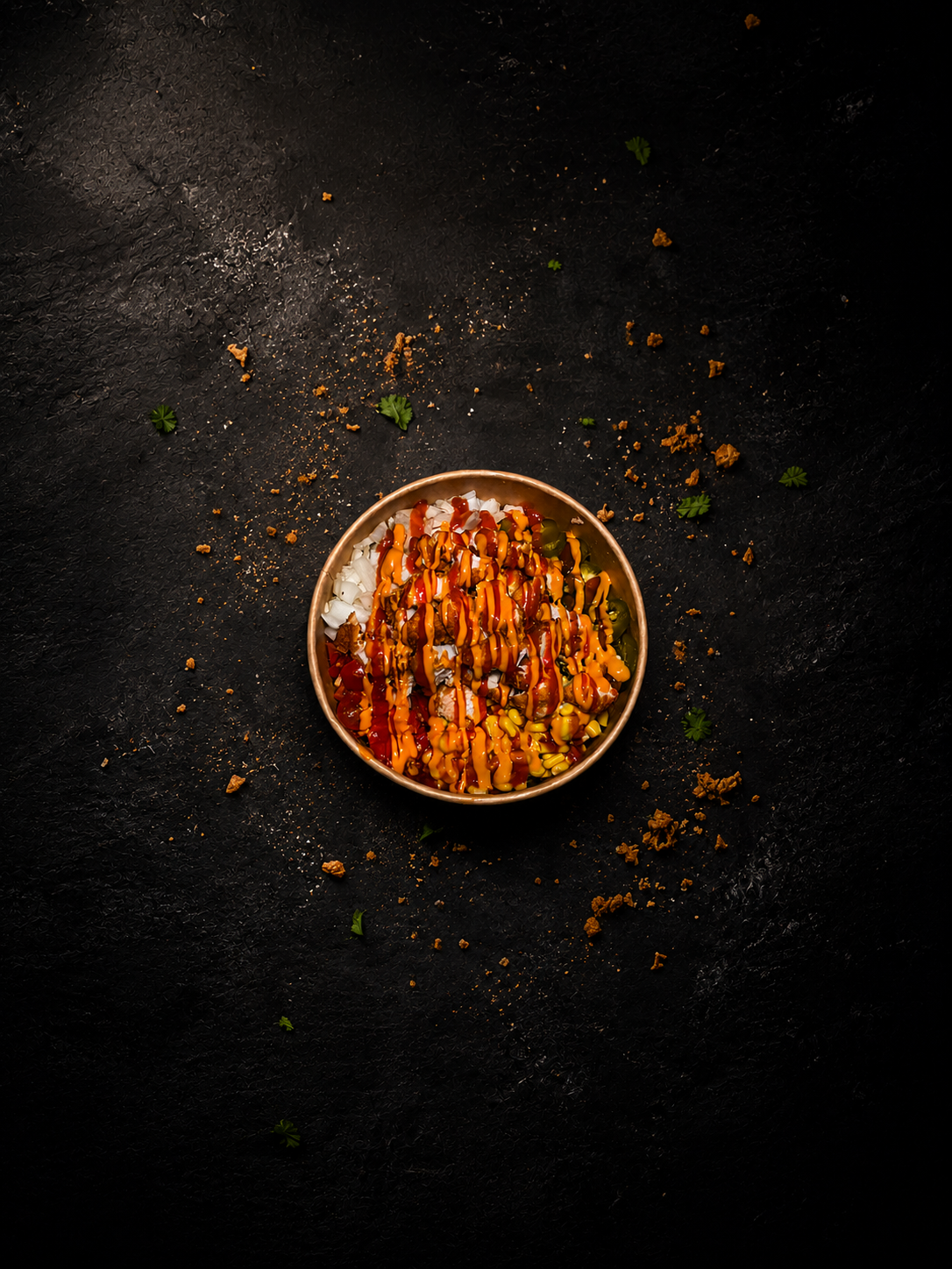 Loaded Fire Chicken bowl